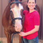 Collective Equestrian Editor Liz Crumbly with her mare, Cheyenne